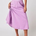 Free People NWOT Lotus Embroidered Mid Rise Maxi Skirt Size S Boho Flowy Photo 1