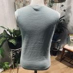 Ann Taylor  Light Blue Sleeveless Sweater Photo 2