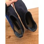 Steve Madden Steven by  dark blue suede slip on shoes size 8m Photo 8
