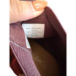 Toms Holiday Red Plaid Wedges Ankle Boots Size US 7 Photo 9