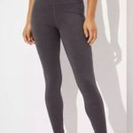 American Eagle AE The Everything Pocket Legging Curvy Spacedye Charcoal Size S Photo 0