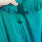 London Fog  Teal Double-Breasted Trench Coat One Size Photo 13