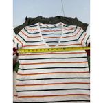 Madewell  XS V-Neck T-Shirt Bundle (4 shirts) Olive Red‎ Striped Casual Photo 6
