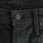 Mother the high waisted rider ankle straight jean in not guilty black size 26 Photo 5