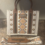 Wrangler Southwestern Print Crossbody Canvas Mini Tote Photo 0