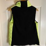 Calvin Klein Lime Green and Black full zip jacket vest down size XL ladies Photo 4