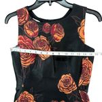 Aquilano Rimondi Sheath Dress 40 US S Black Floral Italy Romantic Euro Summer Photo 9