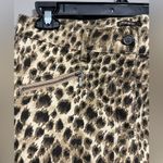 J. McLaughlin  Leopard Print Safari Baxter Skinny Jeans Size 8 Photo 1