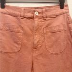Madewell Emmett 2.0 Wide-Leg Crop Pants in Dried Rose size 25 Photo 6