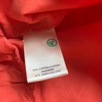 Ann Taylor Coral Orange Sleeveless Peplum Blouse Photo 5