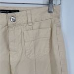 Karen Millen Wide Leg Jeans in Cream Sz 8 NWOT Photo 1