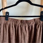 Halara Mid Rise Corduroy Casual Brown Pants Photo 3