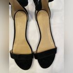 Ivanka Trump Suede Ballet Style Flats with ankle‎ wrap, Ivanka Trumph,Carthe, Black   Size 10 Photo 3