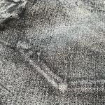 LOGO By Lori Goldstein New Metallic Foil Coated Skinny Jeans in Pewter | 0P Photo 3