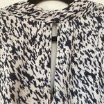 Lush Clothing Lush Animal Print Bodysuit Blouse Beige And Black Halter Neck Size XL Photo 1