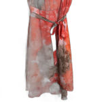 Olivia Matthews  Women's Dress Coral/Peach Round-neck Sleeveless size 6 Photo 3