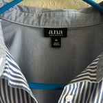 a.n.a  striped button down flare sleeve top Size Xl Photo 9