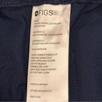 FIGS  Zamora Jogger High Waisted Scrub Pants Elastic Waist Navy Blue Medium Nurse Photo 8