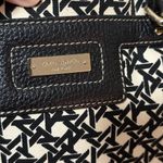 Kate Spade  Black and White Blakely Keswick Canvas Leather Tote Bag Photo 1