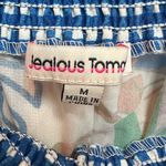 Jealous Tomato  Off Shoulder Tropical Top Blouse Shirt Woman’s Size M Resort Photo 10