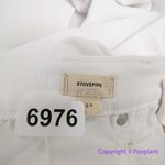 Madewell NEW  Stovepipe Jeans in Pure White,‎ 26 Photo 14