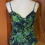 Tropical Sexy Tank Top Green Size M Photo 7