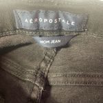 Aeropostale  Black Mom Jeans Distressed sz 00 Photo 4