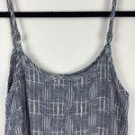 CP Shades 100% Linen Twill Dress Women’s Size Small Blue Beach Patterned Photo 7