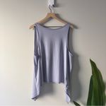 Lululemon Watch Me Flip Tank in Heathered Misty Moon Sleeveless Top Yoga V-neck Photo 3