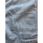 Carriage Court Sport Blue Jean denim vest with embroidered‎ flowers floral Size M Photo 4