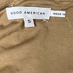 Good American New Good Touch One-Shoulder Bodysuit Color Pecan Size 5 Photo 2