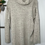 Athleta Bayshore Long Sleeve Cowl Turtleneck Wool Cashmere Sweater Size Medium Photo 0