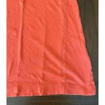 J.Jill  Women’s Shirt Size Large Orange 100% Pima Cotton Elbow Sleeve Tunic Top Photo 3