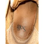 Söfft Annaleigh High Top Sneaker Shoes Womens Gold Tan Lace Up Side Zip Leather Size 7.5 Photo 4