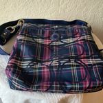 Coach : Navy & Pink Tartan Plaid Crossbody Bag- Silver Tone Photo 14