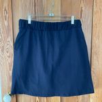 Coolibar Plaka Knit Navy Skort Cotton Bamboo UPF50+ Skirt w Shorts Photo 5