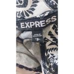 EXPRESS  paisley print skater dress size small Photo 4
