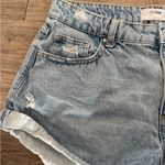 Cotton On Denim Distressed Casual Jean Shorts Photo 5