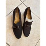 Enzo Angiolini  Brown Loafer Block Heel Pumps Career Work Shoes 8.5M‎ Photo 2