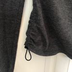 Free People Movement Side Ruched Grey Crop Long Sleeve Size S Photo 2