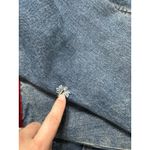 Cruel Girl Western Cowgirl Blue Jean Jacket Women Large Velvet Retro Y2K Grunge Stains Photo 10