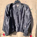 JM Collection Snake embossed fabric Gray Jacket 18 Photo 4