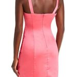 AQUA Pink Sleeveless Sheath Mini Dress Photo 1