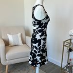 J.Crew  Sleeveless Sweater Mini Dress in Floral Jacquard Size Small Photo 5