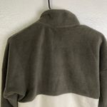 Picture Organic Arcca Snap Fleece Womens Small Brown Yellow Pocket Outdoors Ski Photo 7