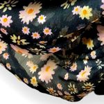 Free People Tessa 2 Tone Ruched Floral Open Back Dress New! Photo 12