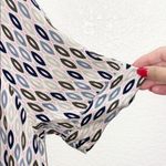 Fossil  Short Sleeve Geometric Crewneck Shift Dress Photo 2