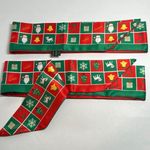 Two Christmas Thin Purse Scarves / Hair Bands / Scarves Photo 0