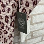 Vince Camuto NEW VNeck Leopard Print Sweater XS Photo 3
