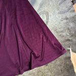 Banana Republic  Burgundy Slinky Midi Skirt Photo 1